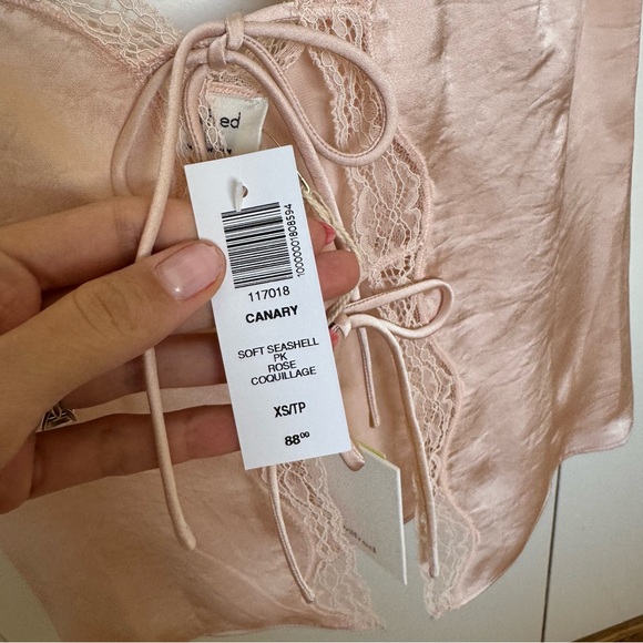 Aritzia Canary Satin Camisole - Picture 2 of 5